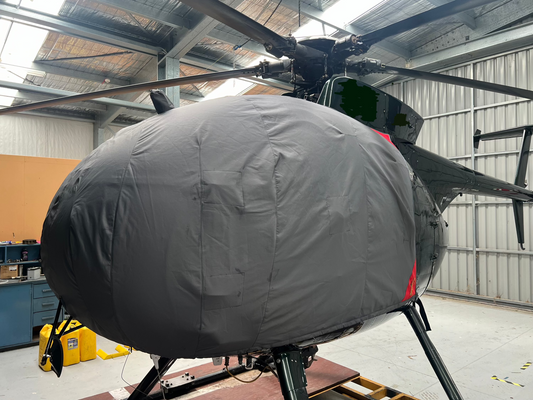 Green-hughes-500-with-grey-bubble-cover-on