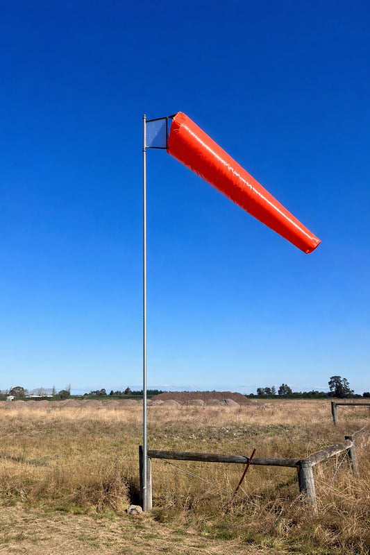 Extra Large  Windsock Frame –  Hot-Dip Galvanised – NZ Made