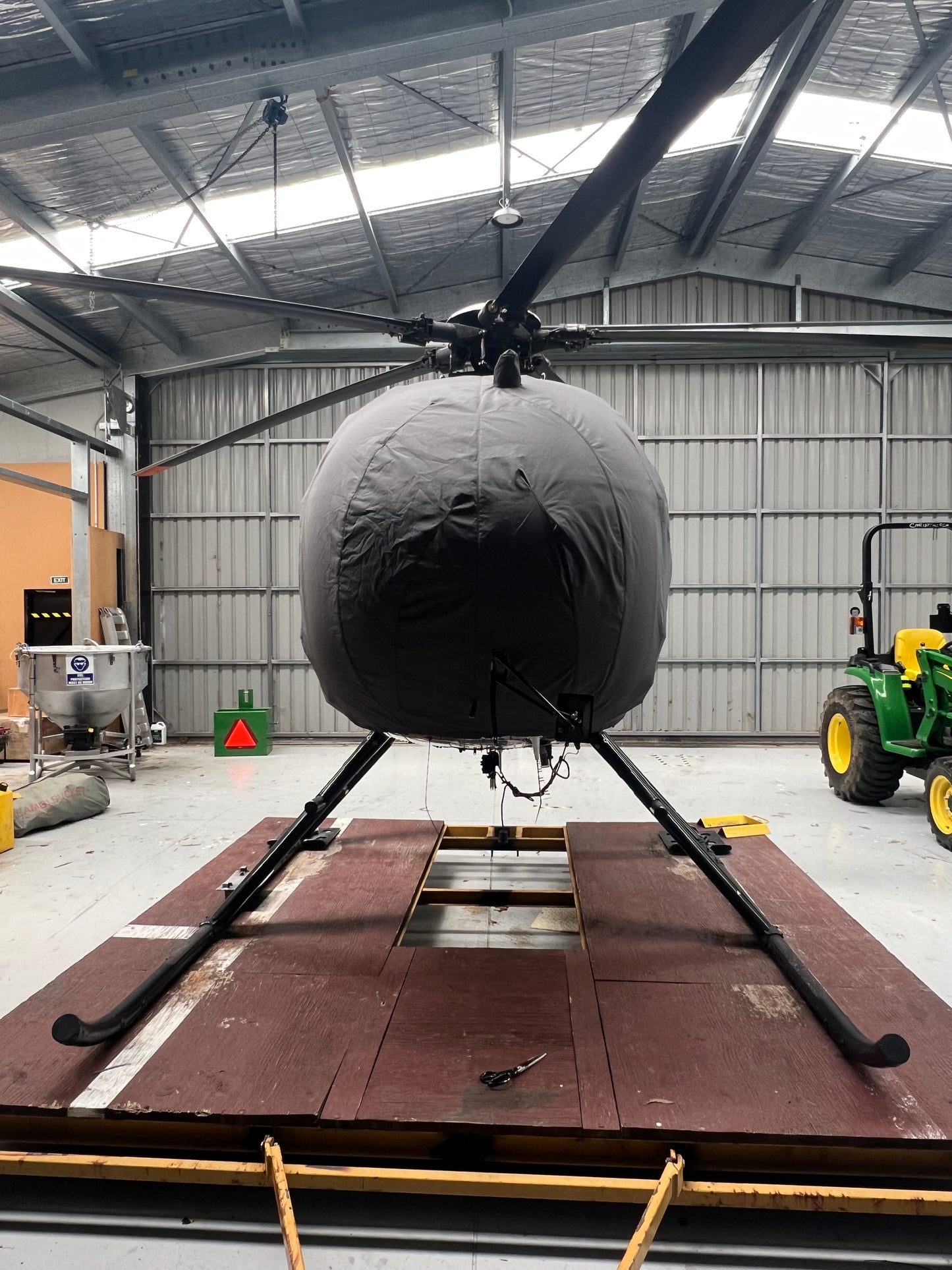 Hughes 500C Bubble Cover