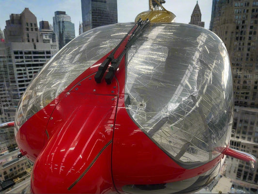 Airbus H145 Helicopter Sunshades Front Set