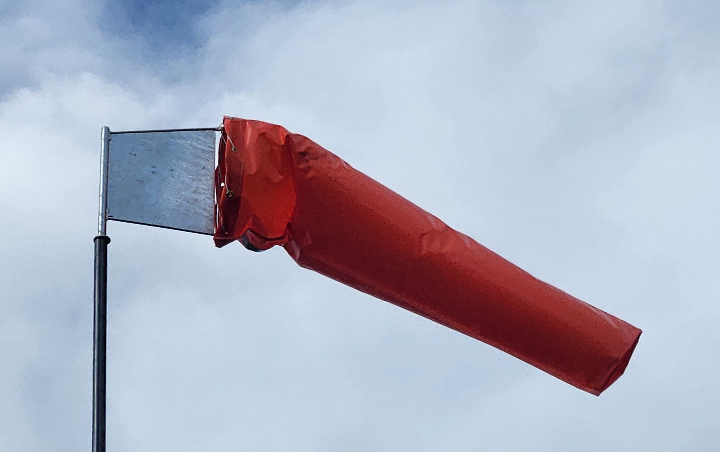 Small Windsock — NZ-Made, Heavy-Duty (Orange)